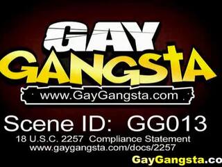 Gay Gangsta sensational Anal Fucking Action